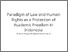 [thumbnail of Paradigm of Law and Human Rights as a Protection of Academic Freedom in Indonesia.pdf]